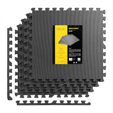 4FIZJO Mat Puzzle EVA 120 x 120 x 1 cм Black